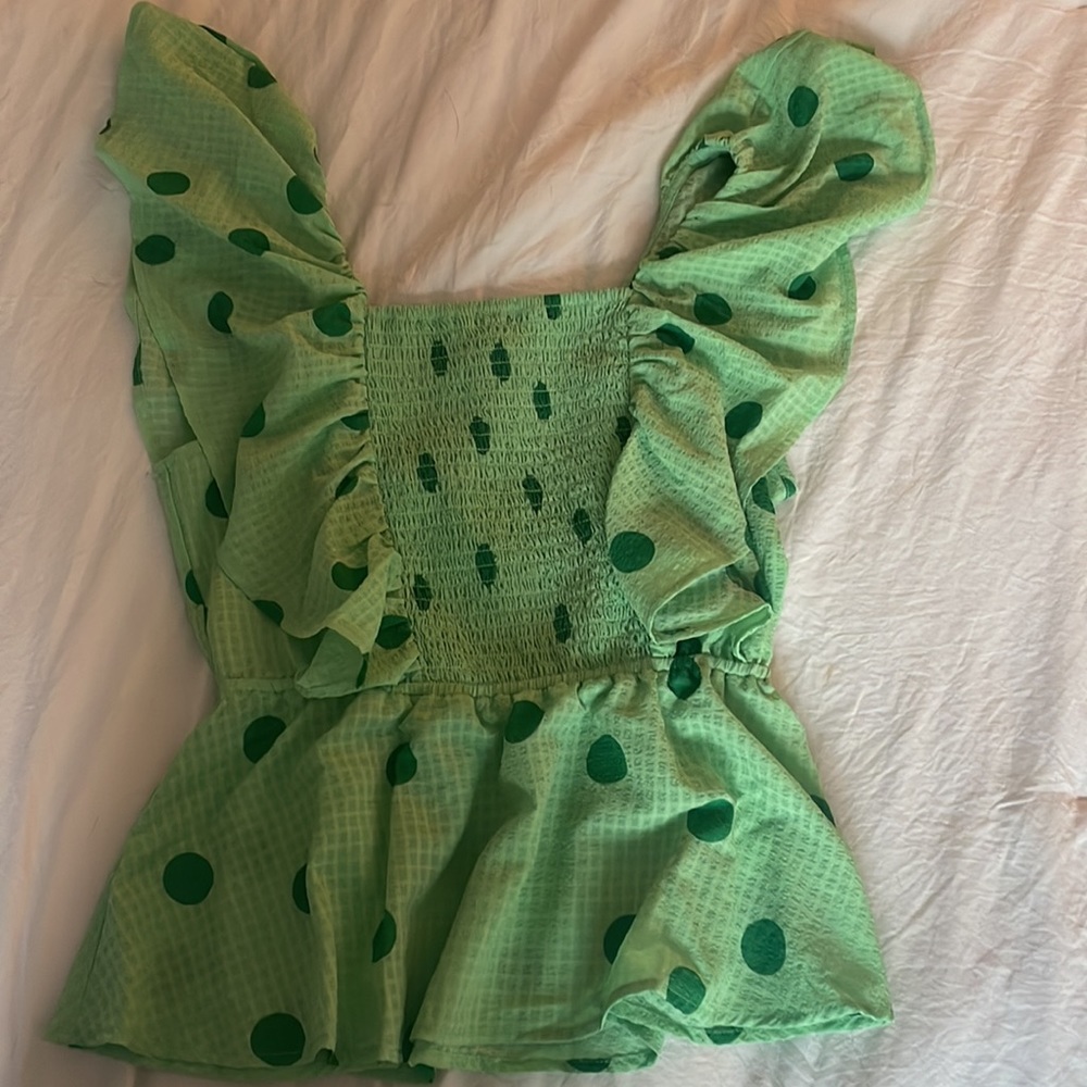 SCOOP BLOUSE - Picture 2 of 4
